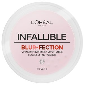 L'Oréal Paris Infallible Blur-Fection Loose Setting Powder Light Pink