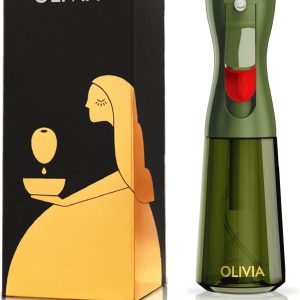 Olivia Glass Oil Sprayer for Cooking 200ml Continuous Spray Bottle