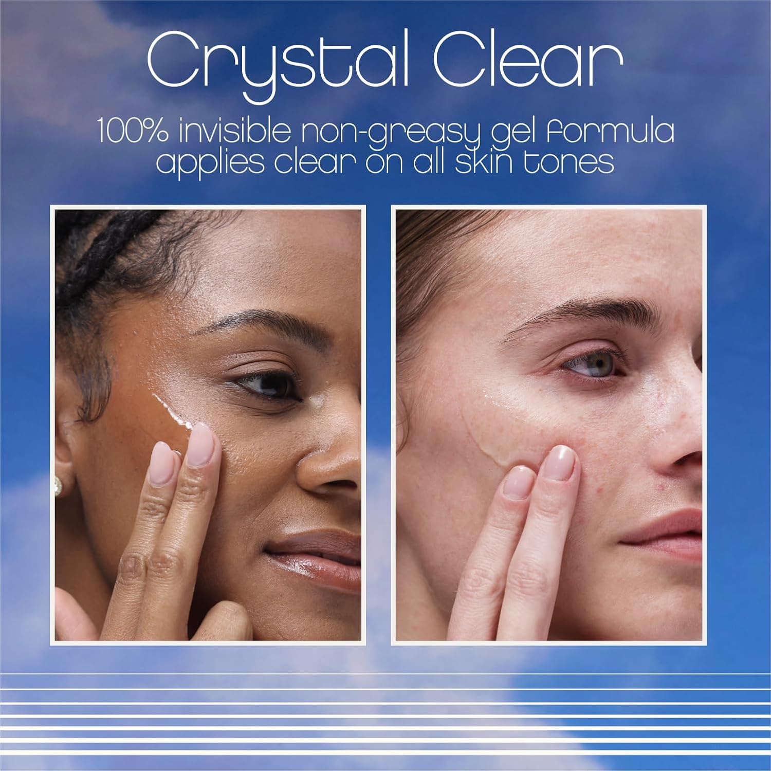 Vacation Crystal SPF 50 Invisible Face Gel Sunscreen – Lightweight Clear Gel - Image 3