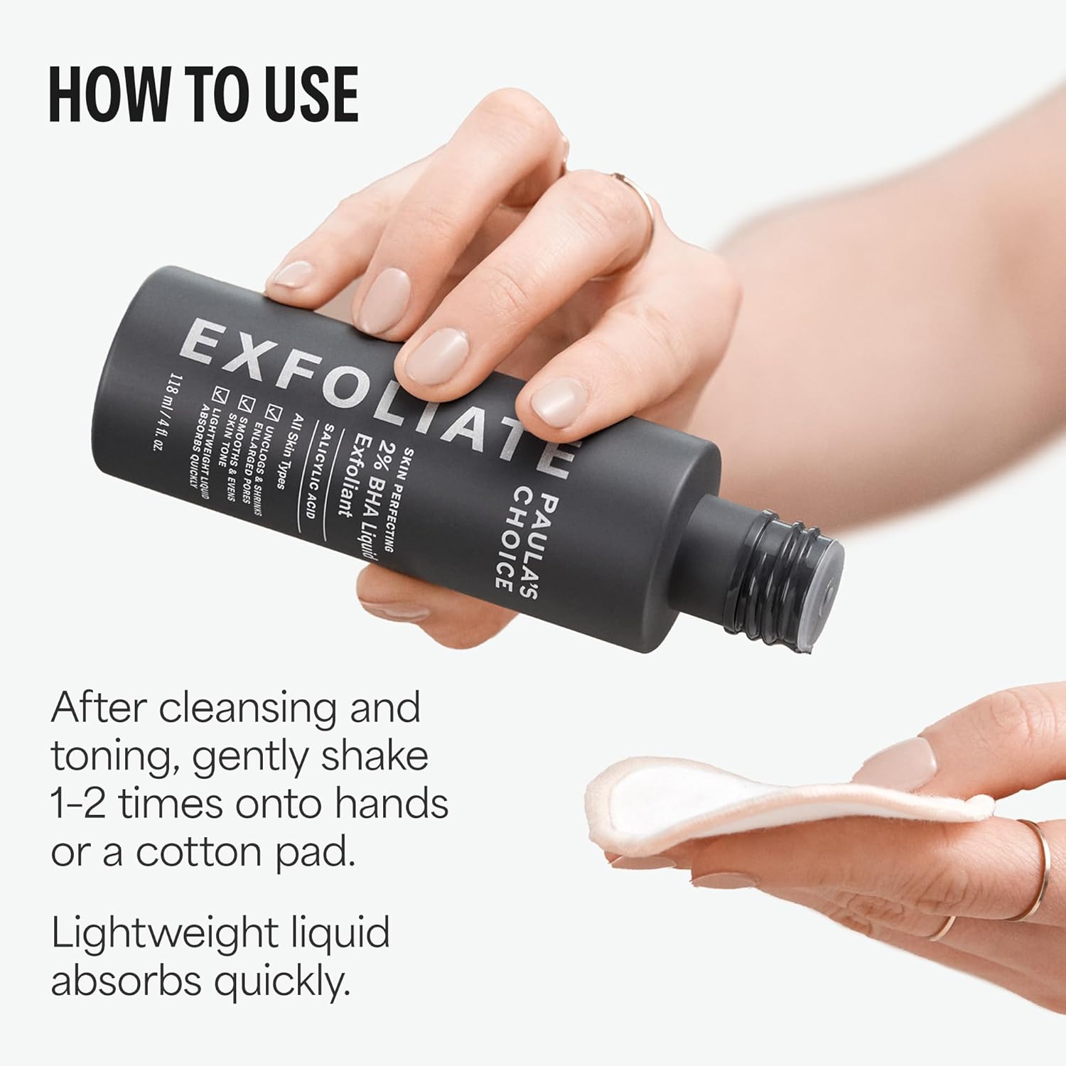 Paula’s Choice Skin Perfecting 2% BHA Liquid Exfoliant with Salicylic Acid - Image 3