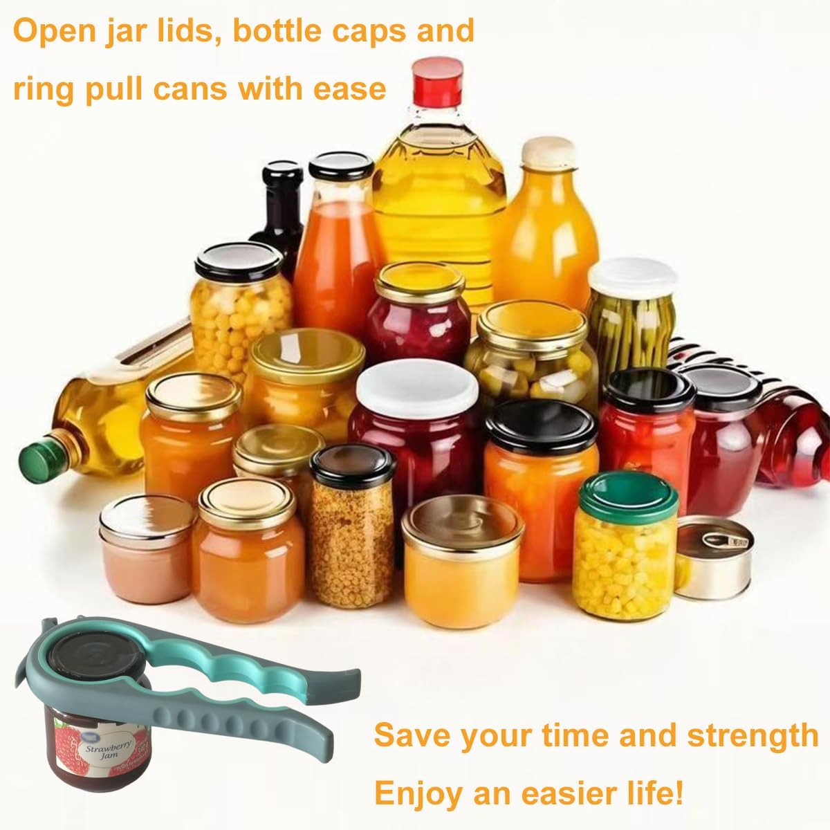 Multi-Function Jar Opener Bottle Opener for Kitchen - Image 4