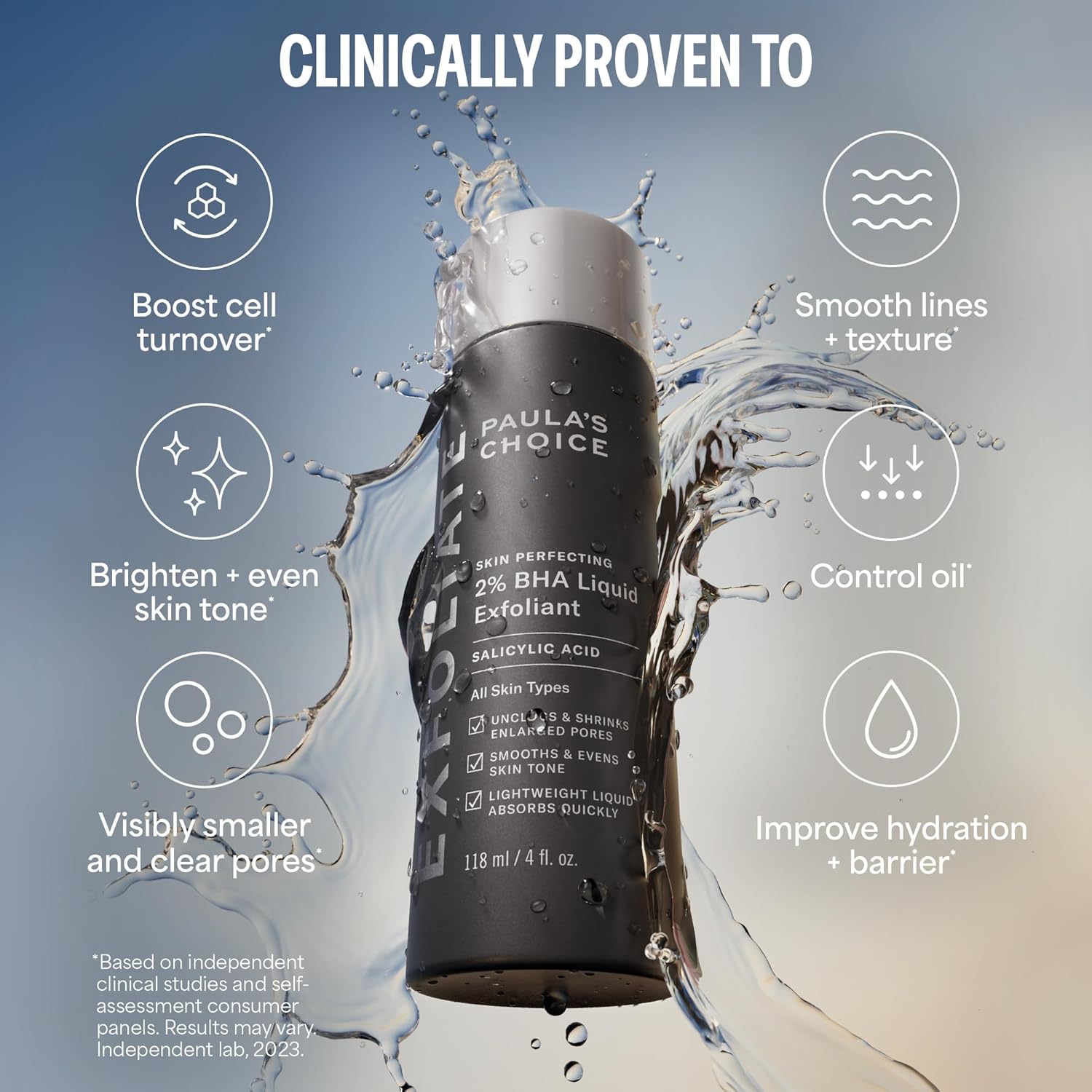 Paula’s Choice Skin Perfecting 2% BHA Liquid Exfoliant with Salicylic Acid - Image 4