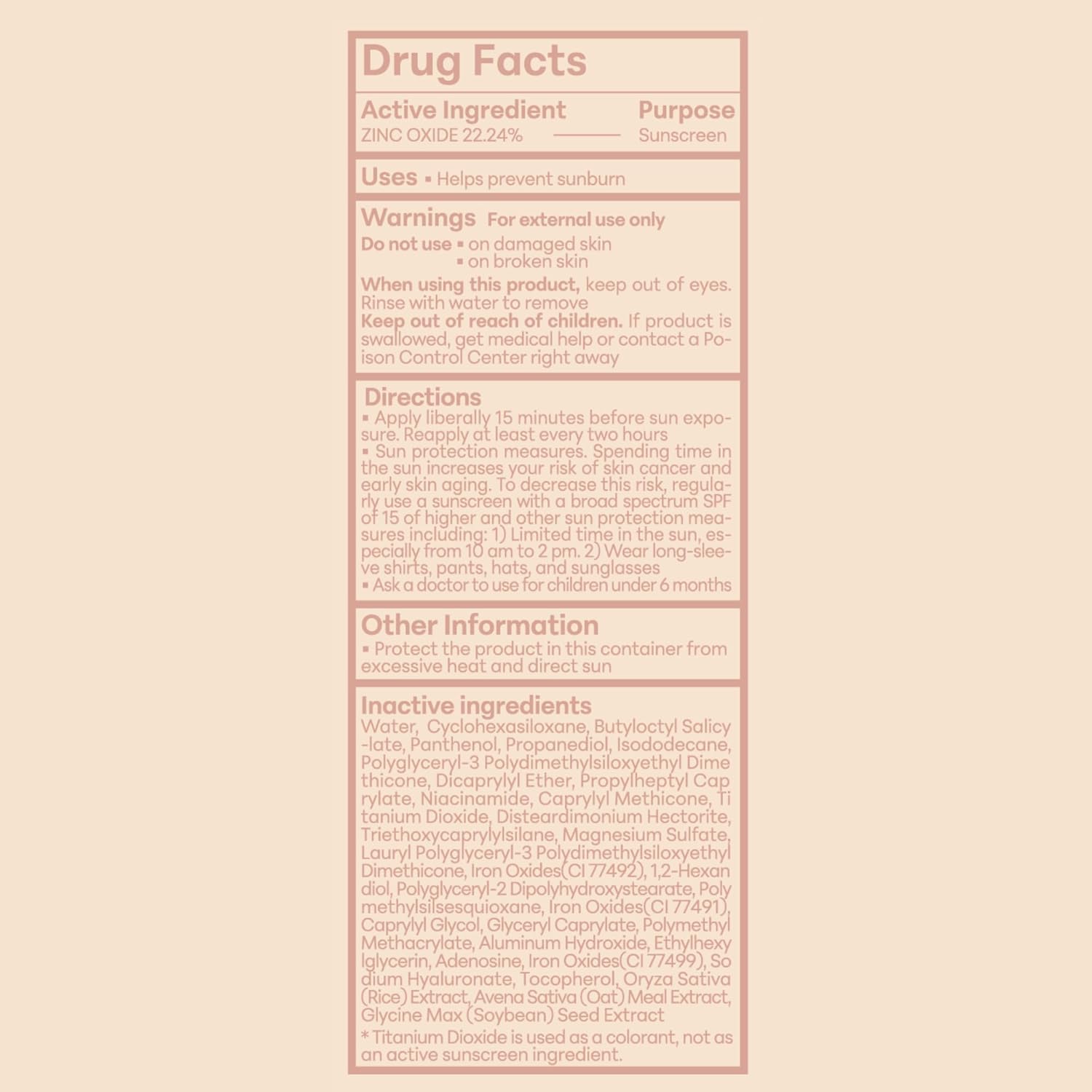 Thankyou Farmer Rice Tinted Mineral Sunscreen SPF 40 – Korean Zinc Oxide Face Sunscreen - Image 5